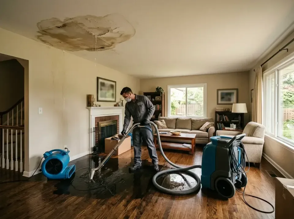 attic-pipe-burst-ceiling-drip-008 — frequently asked questions, Water Damage Restoration & Carpet Care in Fruitville, FL